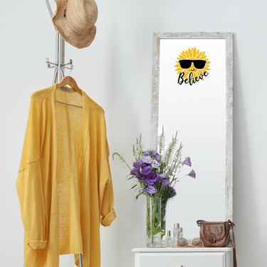 Sunflower Mirror Decals